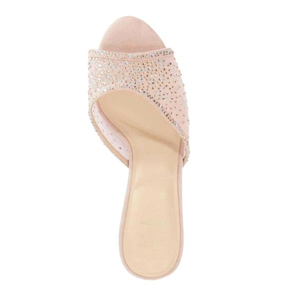 Dune London Womens/Ladies Memories Embellished Stiletto Heel Mules - Pink - 