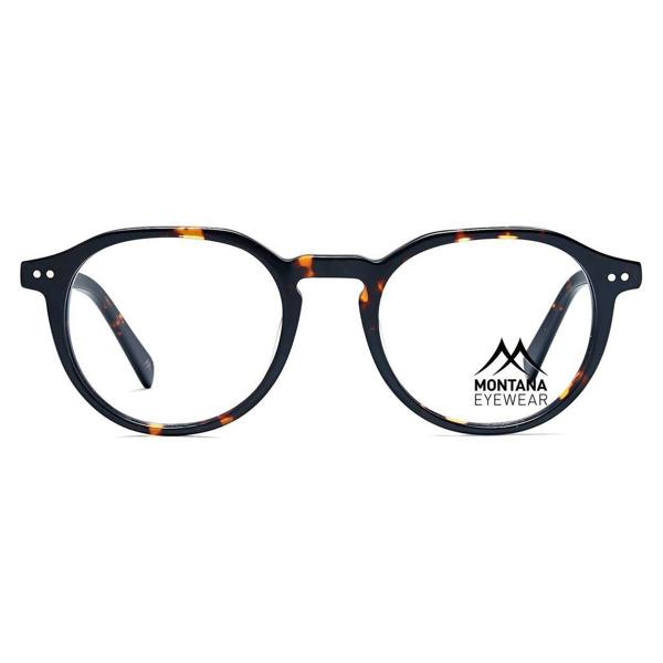 Montana Glasses Frames MA47 B Shiny Dark Turtle Men Women