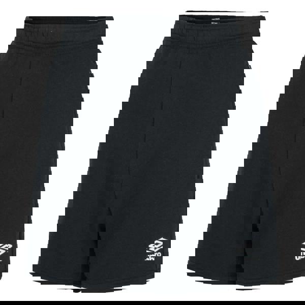 Umbro Womens Club Leisure Shorts - Black/White