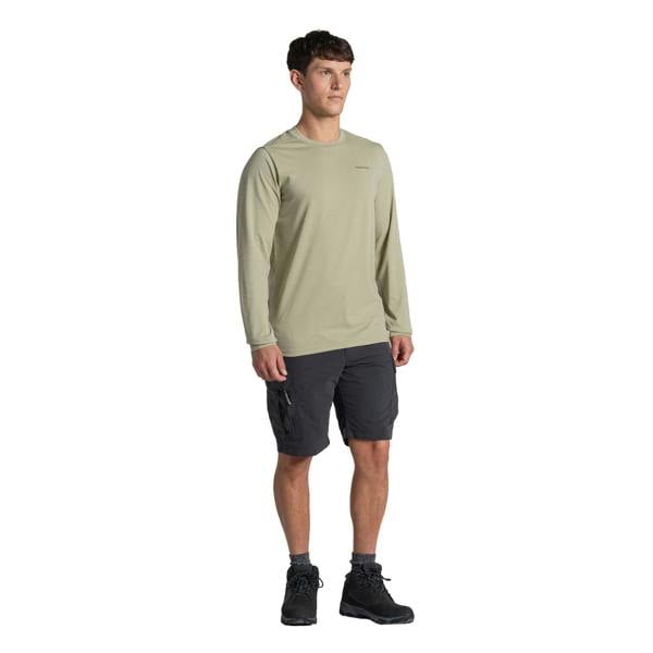 Craghoppers Mens Abel Nosilife Long-Sleeved T-Shirt - Bayleaf - 