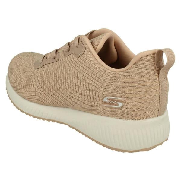 Skechers Ladies Skechers Bobs Sports Memory Foam Trainers Total Glam 32502
