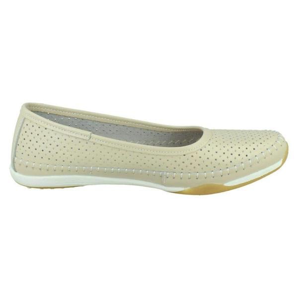 Down to Earth Ladies Down To Earth Ballerina Casual Shoes F80573