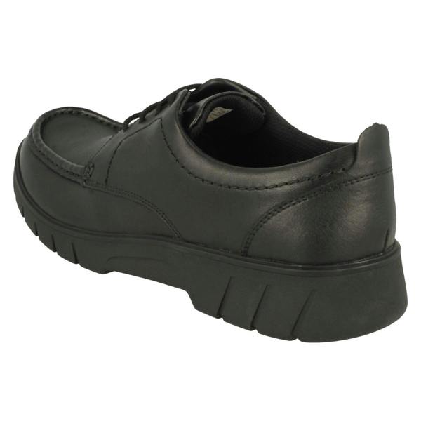 Clarks Boys Clarks Lace Up Moccasin Shoes Branch Lace Y