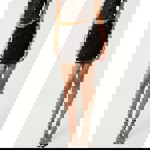 Pink Vanilla Sequin Skort