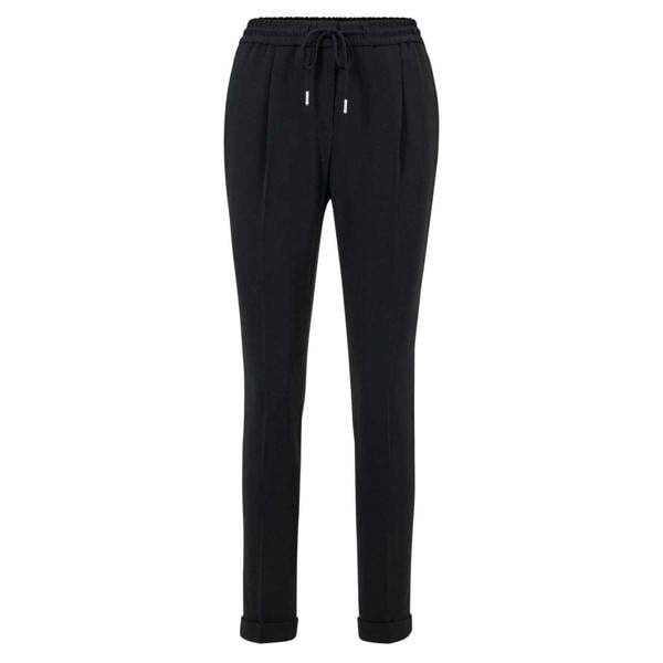 Boss Womens/Ladies Tariyanah Straight Trousers - Black - 