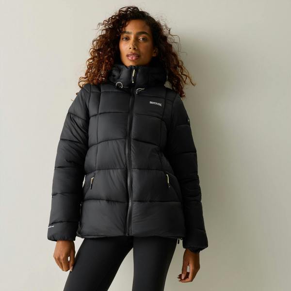 Regatta Womens/Ladies Eyre Padded Jacket - Black - 