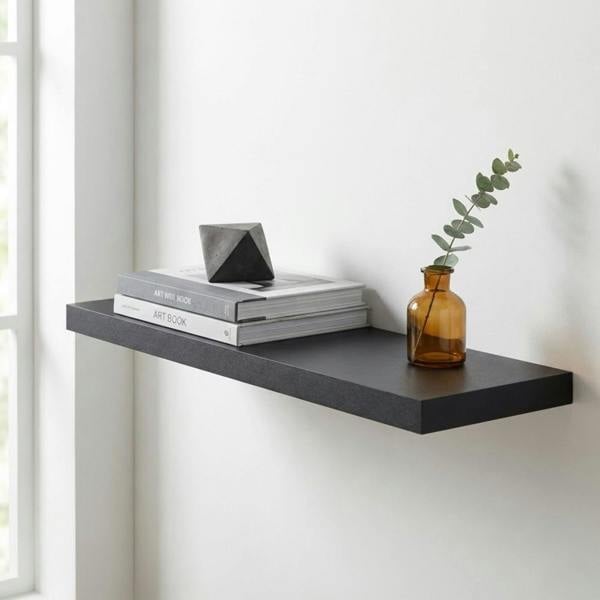 Garden Greatness Urban Black Floating Shelf