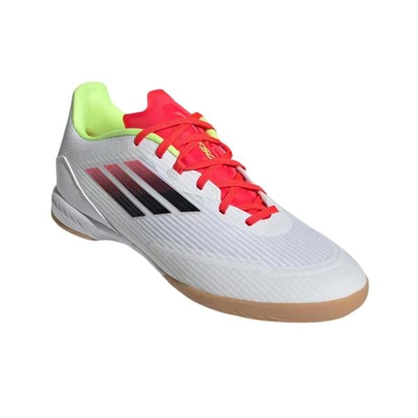 Adidas Mens F50 League Graphic Print Indoor Football Shoes - White/Core Black - 
