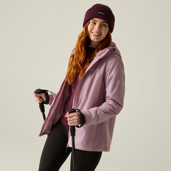 Regatta Womens/Ladies Kygo Fleece Lined Jacket - Powder Lilac