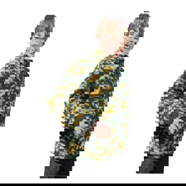 Mountain Warehouse Kids Wren Borg Fleece Jacket - Green