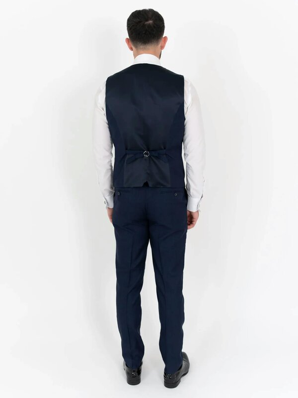 V2 Classic Henry - Navy Three Piece Suit