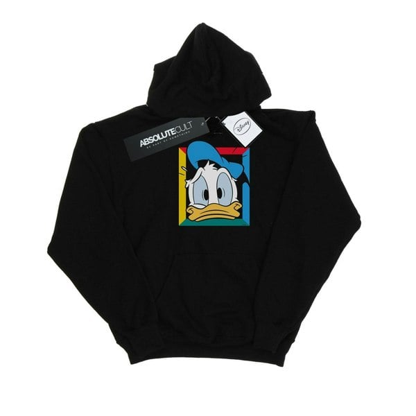 Disney Boys Donald Duck Panicked Hoodie - Black