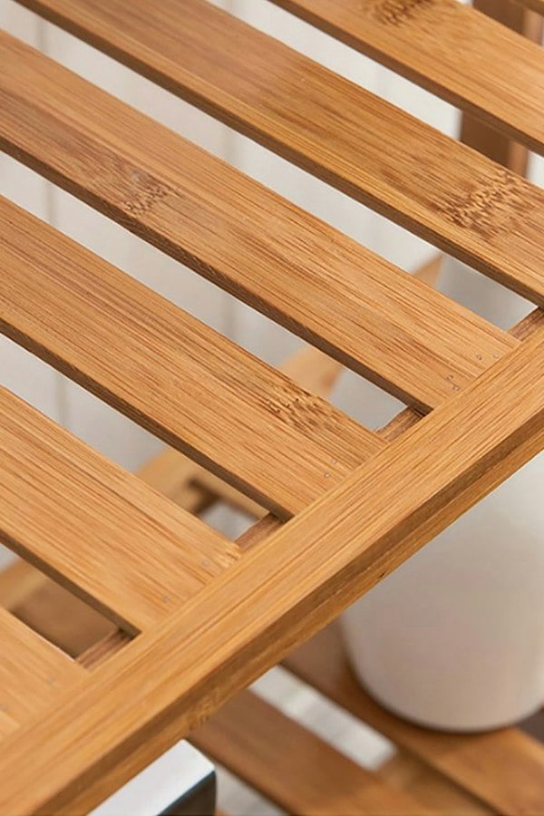 Living and Home 3 Tier Wood Audriel Bookcase