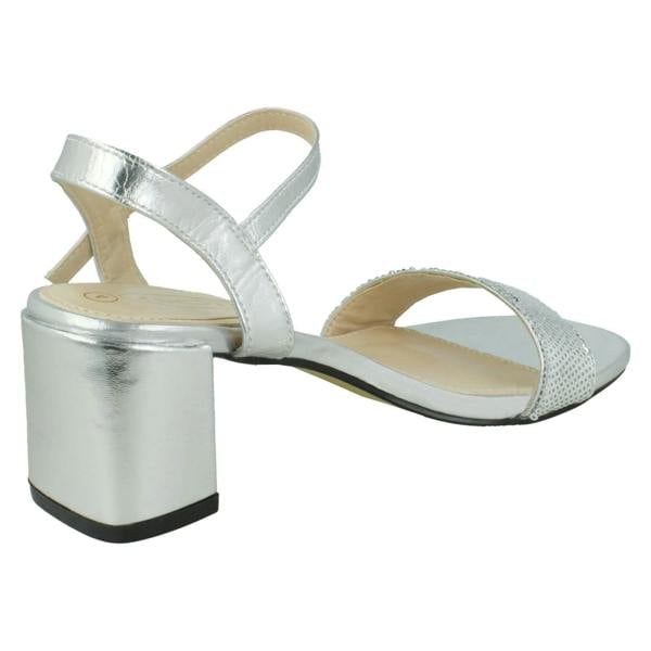 Savannah Ladies Savannah Blocked Heel Sandals F12018