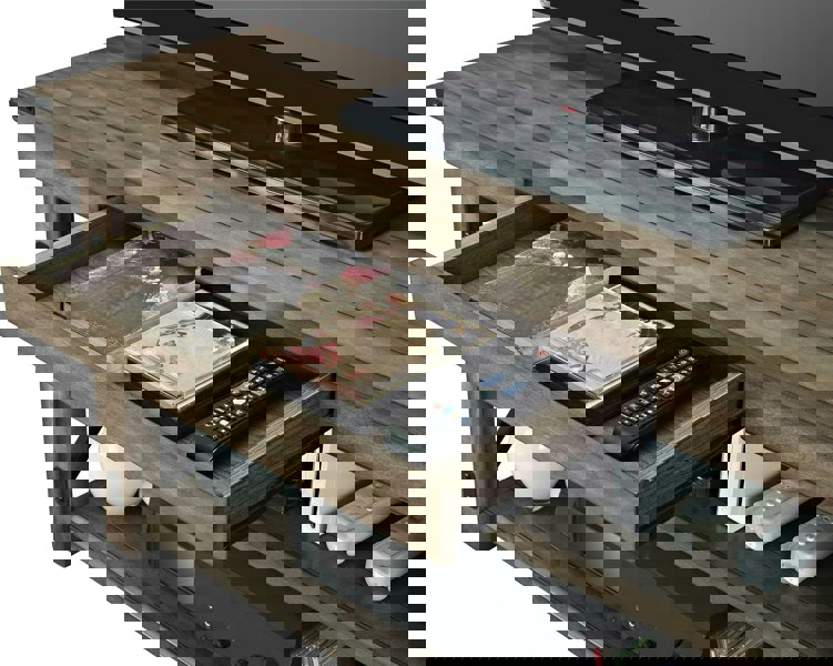 Dorel Home OWEN RETRO TV STAND 42 ESPRESSO