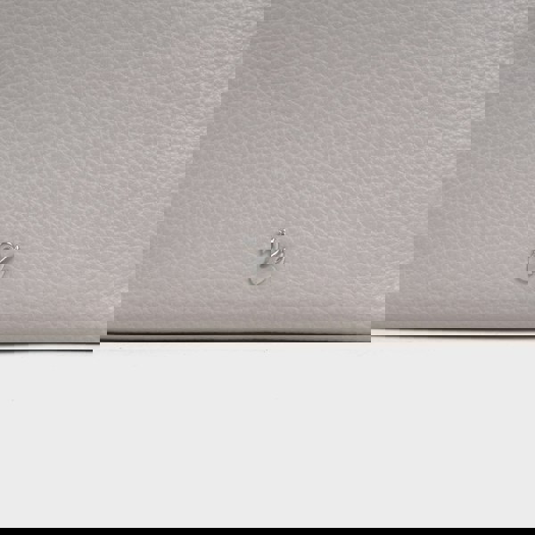 Assots London 'CITY BAG' Ice Grey Soft Pebble Grain Real Leather Shoulder Bag