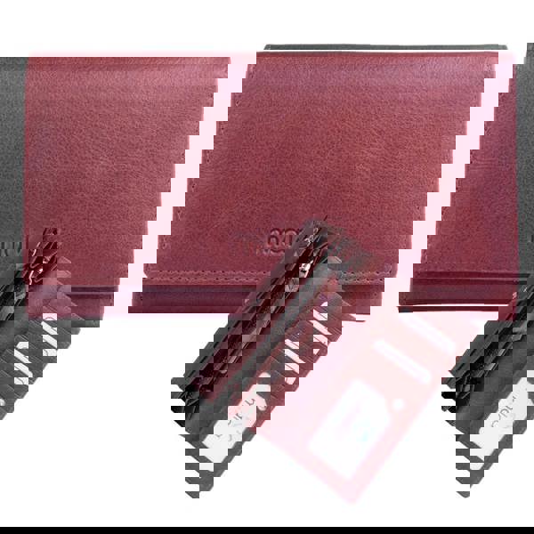 Mala Leather Classic Bailey Brown Leather Ladies Purse