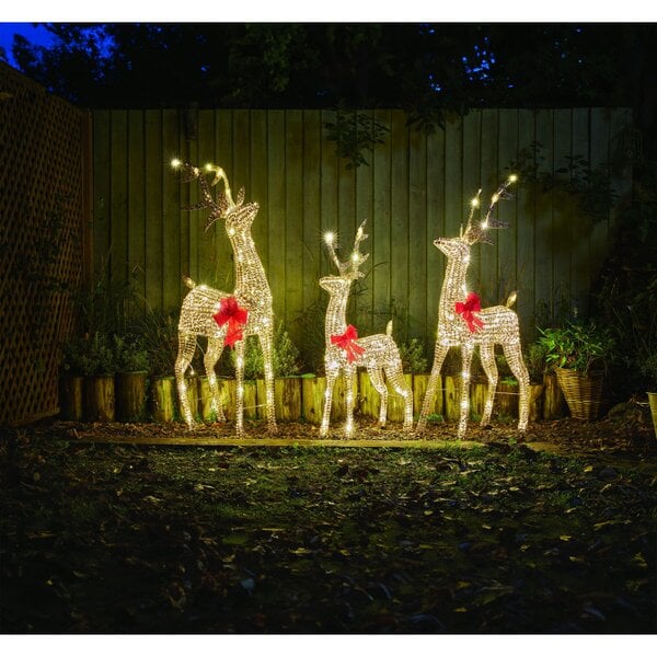 MySmartBuy GlitterTwist Reindeer Gold 80cm