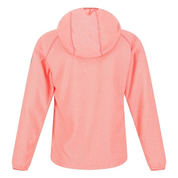 Regatta Childrens/Kids Loco Micro-Stripe Hoodie - Fusion Coral