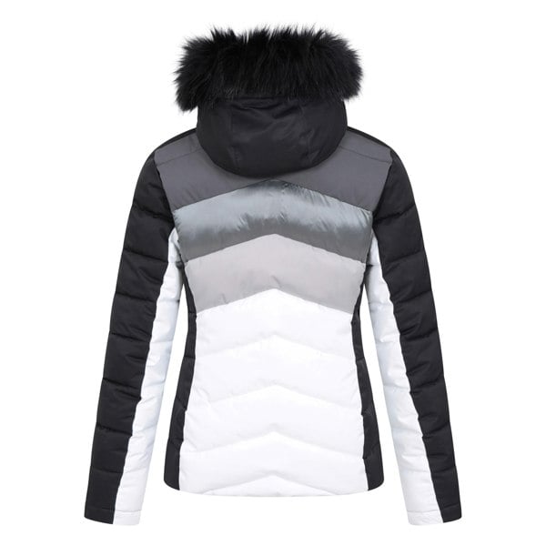 Mountain Warehouse Womens/Ladies Cascade Padded Ski Jacket - White/Black