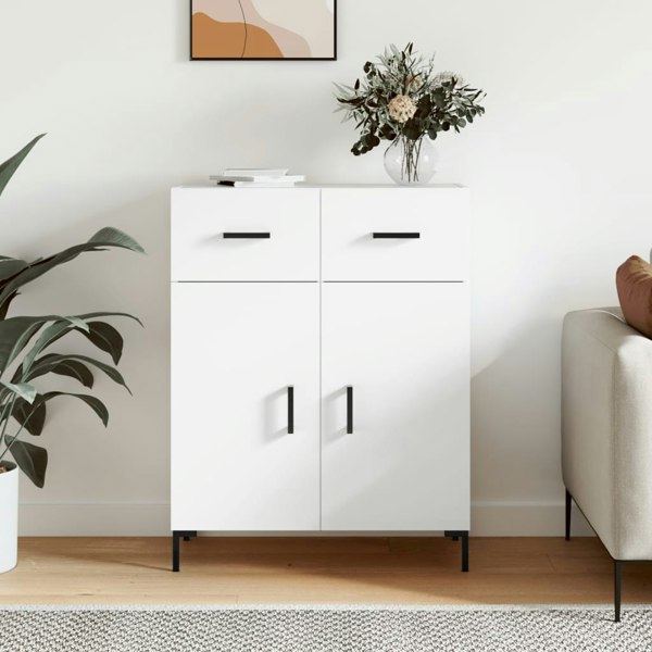 Berkfield Sideboard White 69.5x34x90 cm Engineered Wood