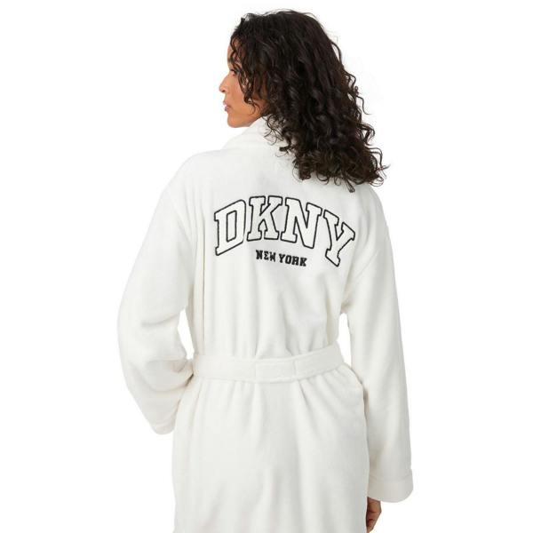DKNY Womens/Ladies Robe - Cream - 