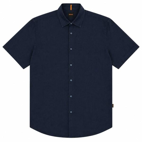 Boss Rash 2 Linen Short Sleeve Shirt