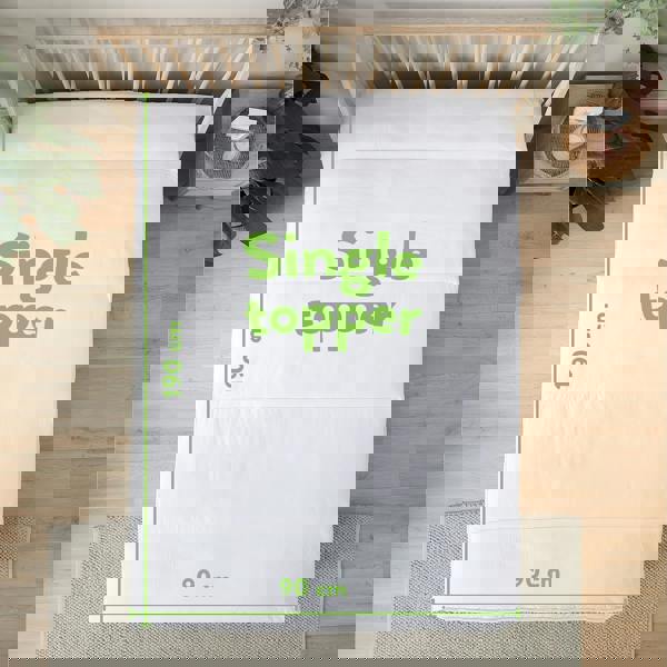 Slumberdown Sleep Soundly Anti Allergy Mattress Topper