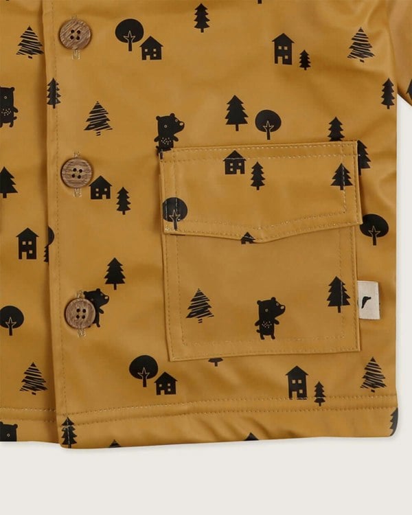 Colourful kids raincoat