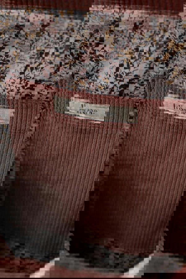 Lily & Me Jumbo Cord Tote Bag Antique Rose