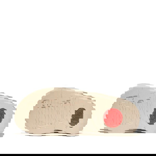 FitFlop FINO GLITTERDUST  METALLIC Womens Toe Post Sandals Platino