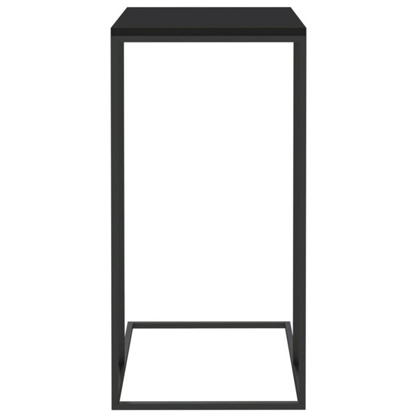 Berkfield Side Table Black 40x30x59 cm Engineered Wood
