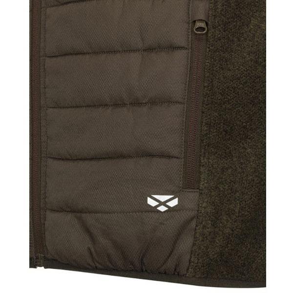 Dark Forest Hoggs of Fife Melville gilet pocket detail