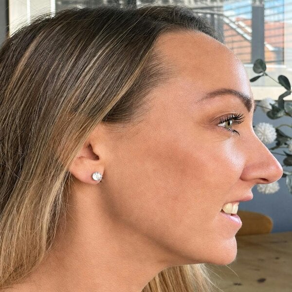 Cachet London Lana 8mm silver Earrings