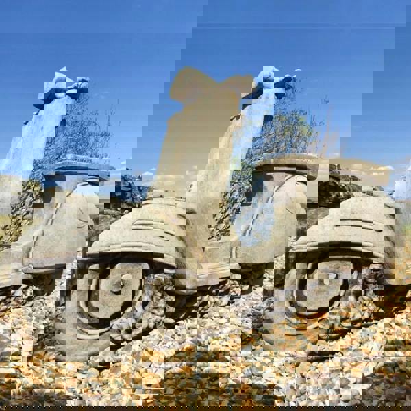 Lambretta Vespa style Stone Scooter Planter