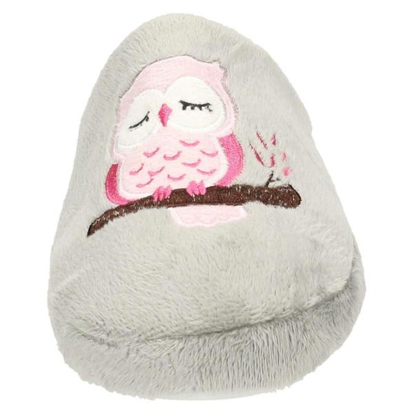 Spot On Ladies Spot On Owl Print Mule Slipper