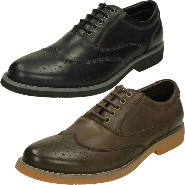 Thomas Blunt Mens Thomas Blunt Formal Brogue Shoes A2140