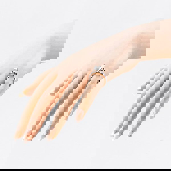 T. H. Baker Platinum 2.05ct Brilliant Cut Lab Grown Diamond 4 Claw Solitaire Ring HLR294-SSRB42