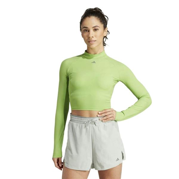 Adidas Womens/Ladies HIIT Fitted Technical Top - Green - 
