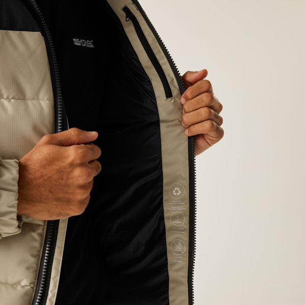 Regatta Mens Aldthorn Padded Jacket - Ash Grey