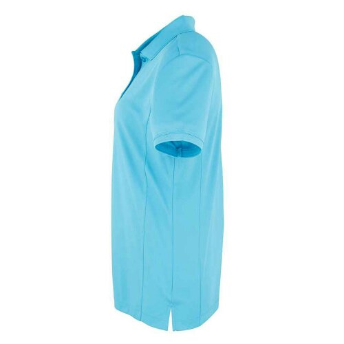 Premier Womens/Ladies Coolchecker Pique Polo Shirt - Turquoise