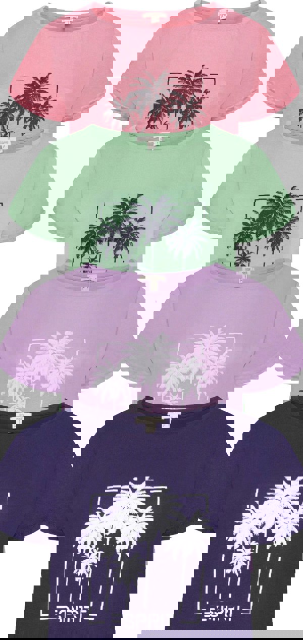 Esprit Ladies T-Shirt Pack of 4  Style 2