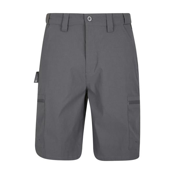 Mountain Warehouse Mens Stretch Trekking Shorts - Grey - 