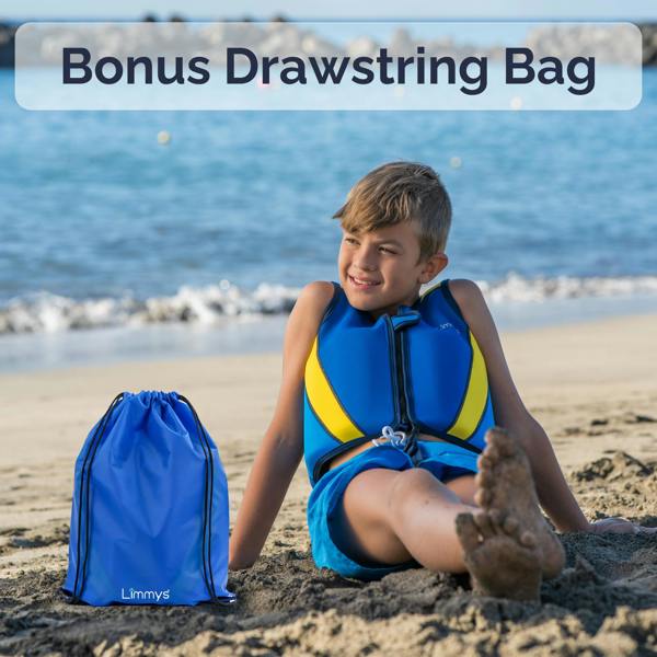 Limmys Premium Neoprene Swim Vest - Royal Blue
