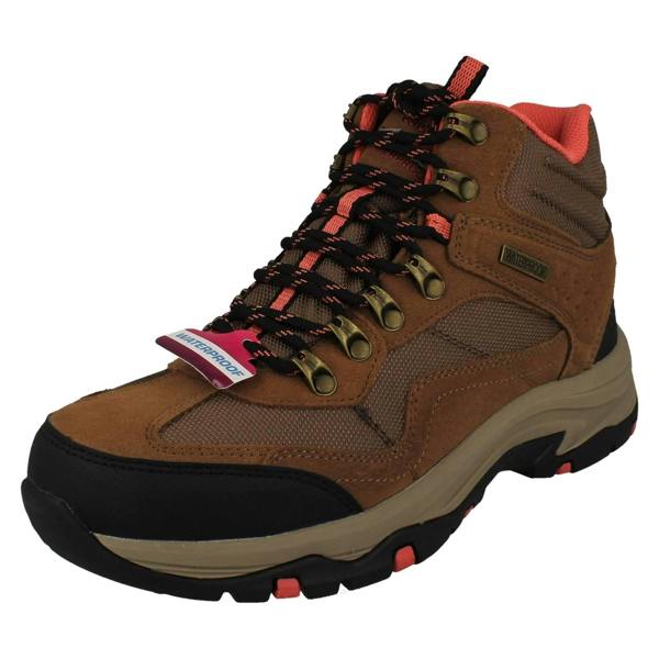 Skechers Ladies Skechers Waterproof Lace Up Boots Base Camp 167008