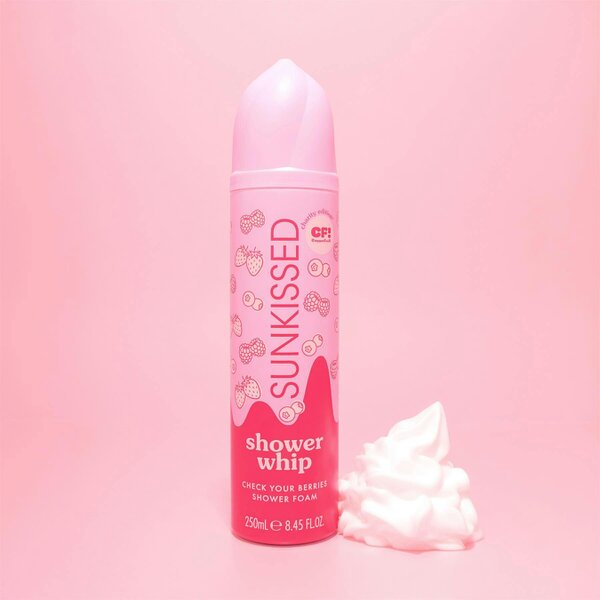 Sunkissed x CoppaFeel! Shower Whip Foam Check Your Berries 250ml