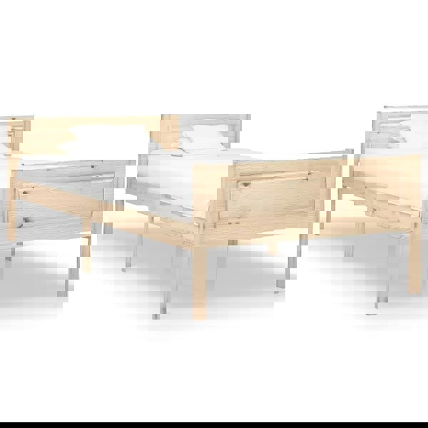 Berkfield Bed Frame Solid Pinewood 90x200 cm