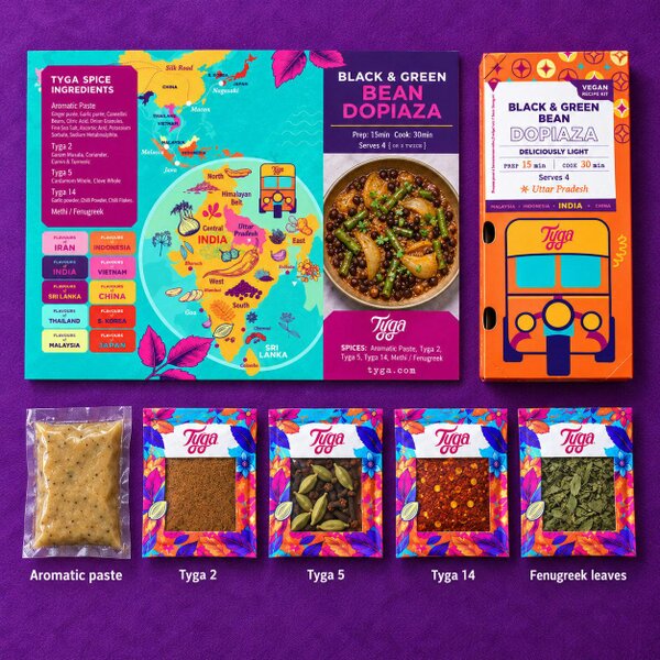 Tyga Foods Black & Green Bean Dopiaza