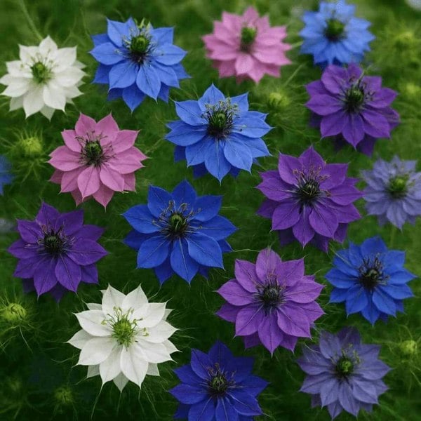 Nigella Persian Jewels Mix Nigella Persian Mix Seeds