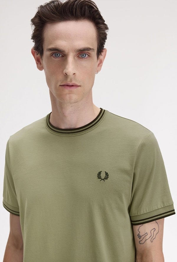 Fred Perry Men's Twin Tipped T-Shirt